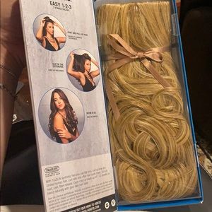 New in box Hairdo X long Extensions R25 ginger blond new never been opened